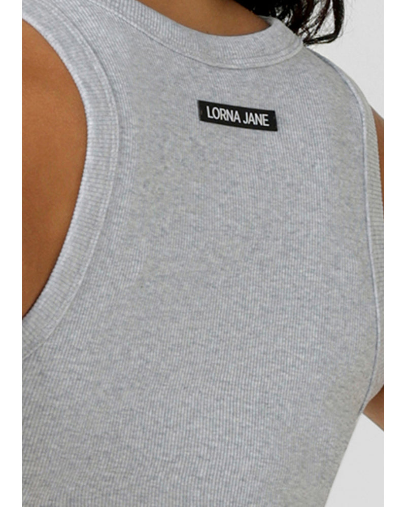 lorna-jane-LJ-basics-rib-tank-light-grey-marl