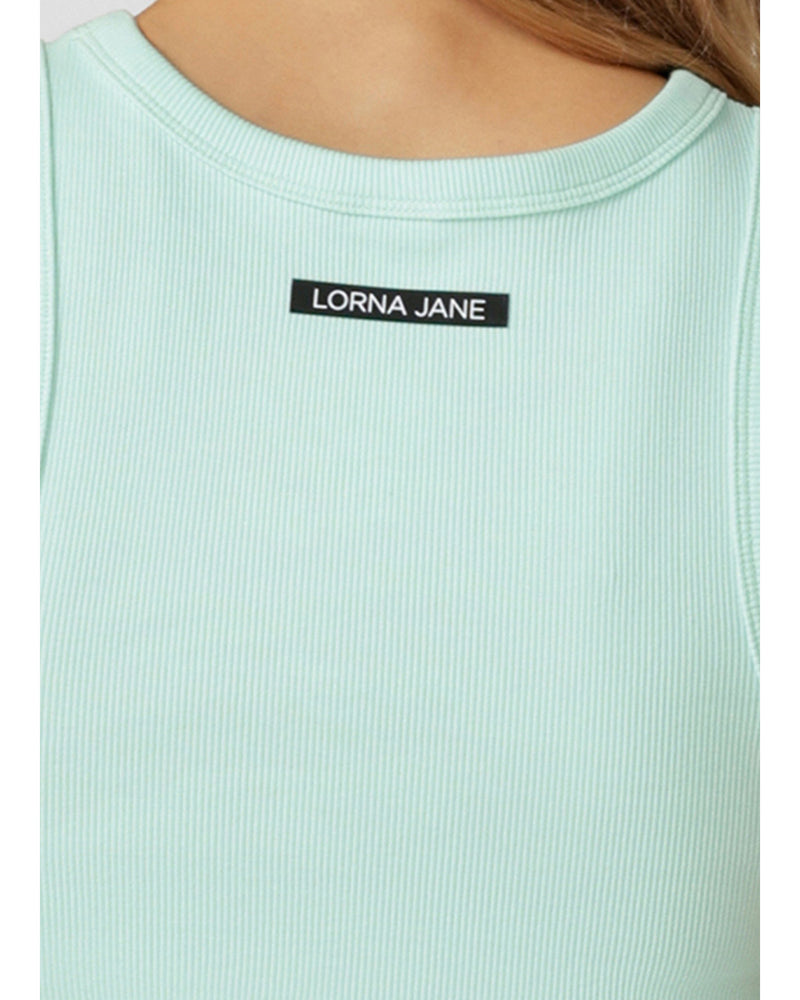 lorna-jane-LJ-basics-rib-tank-light-mint-cream