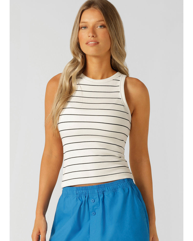 lorna-jane-LJ-basics-rib-tank-stripe