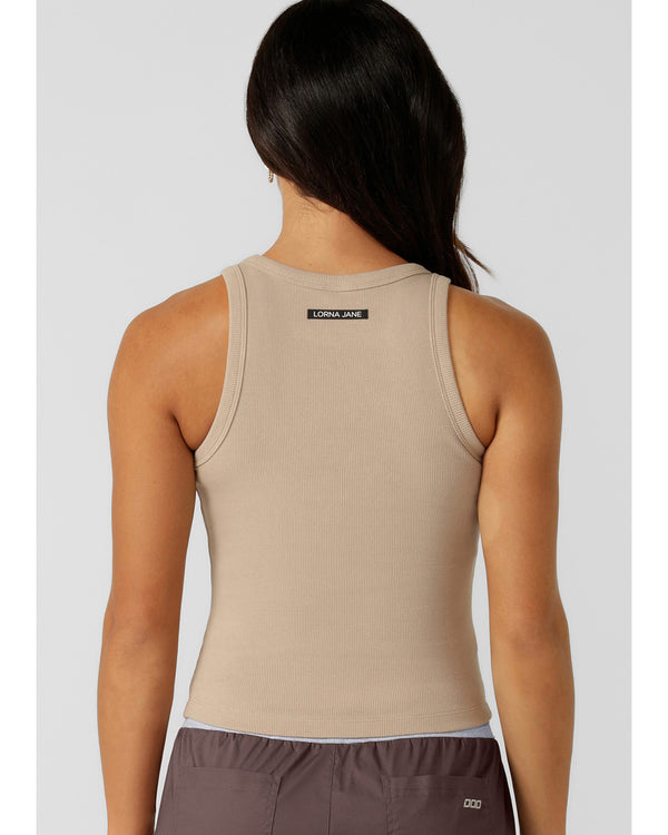 lorna-jane-basics-rib-tank-latte