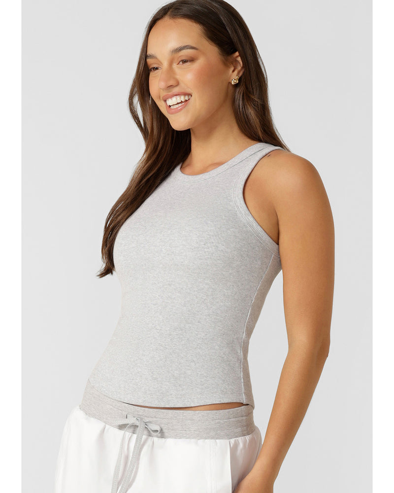 lorna-jane-basics-rib-tank-light-grey-marl