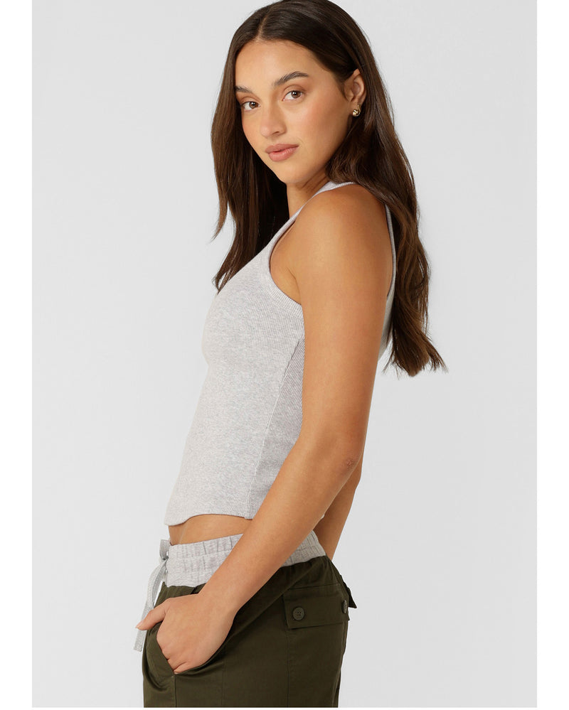 lorna-jane-basics-rib-tank-light-grey-marl