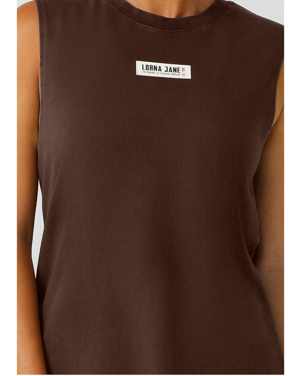 lorna-jane-conquer-washed-muscle-tank-espresso-front