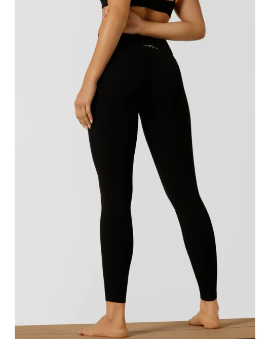 Lorna Jane Liberty Ankle Biter Leggings Black Fearless Wanaka