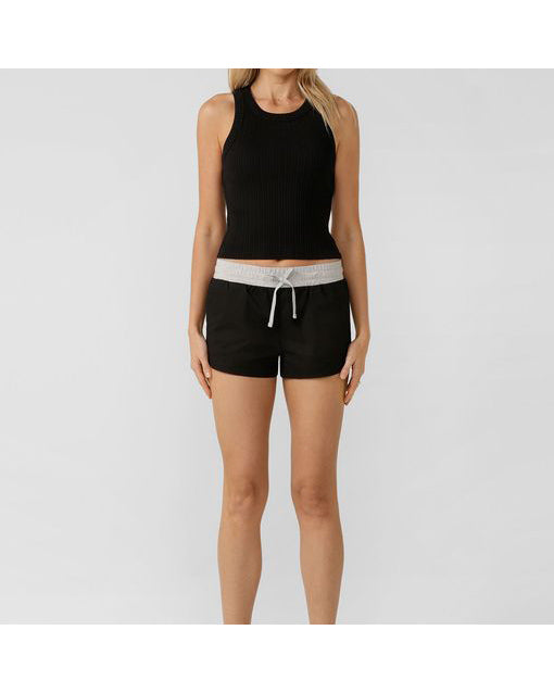 lorna-jane-essential-wide-ribbed-tank-black-front