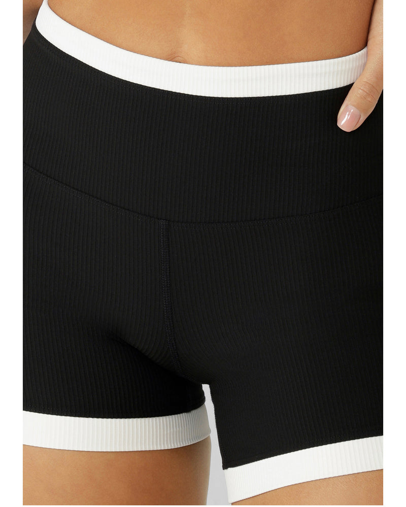 lorna-jane-gym-to-swim-retro-rib-12cm-bike-shorts-black