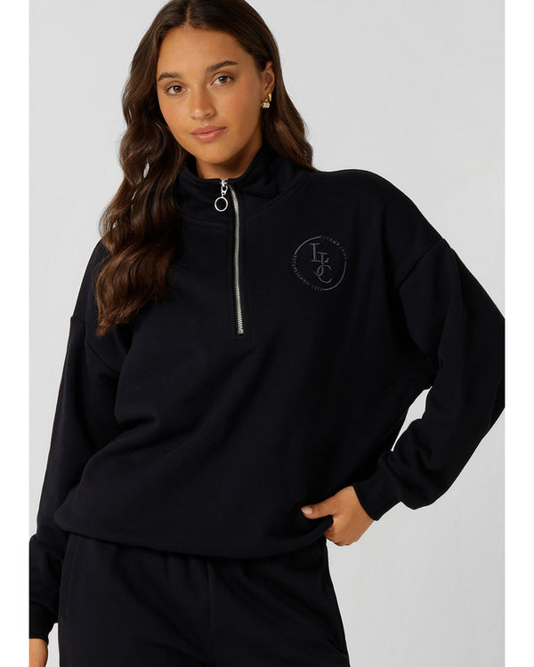 lorna-jane-heritage-1_4-zip-sweat-midnight-blue-