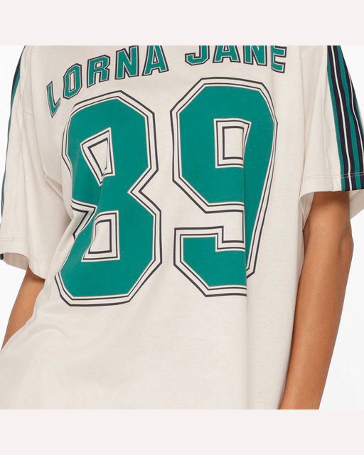 lorna-jane-kicking-goals-boyfriend-tee-ivory-front-close-up