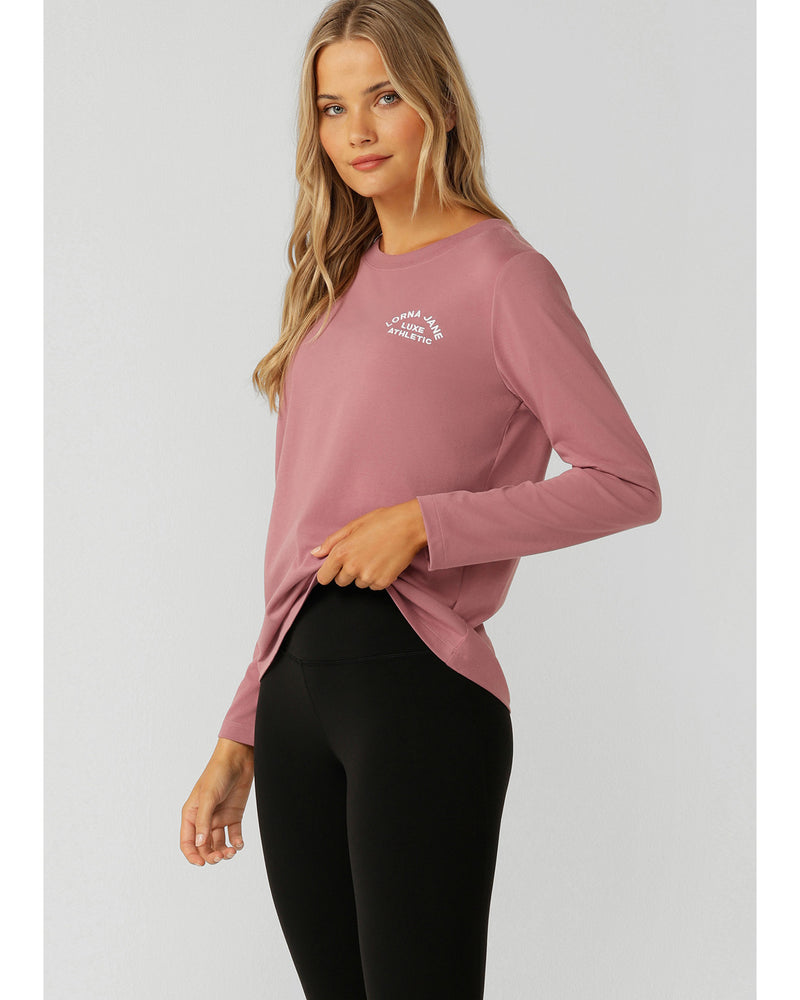 lorna-jane-lotus-long-sleeve-berry-icing