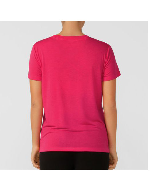 lorna-jane-lotus-t-shirt-neon-raspberry-back-view