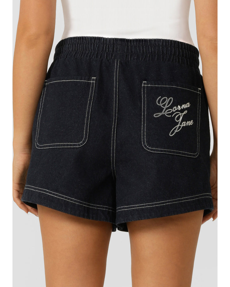 lorna-jane-off-duty-denim-pull-on-shorts-french-navy