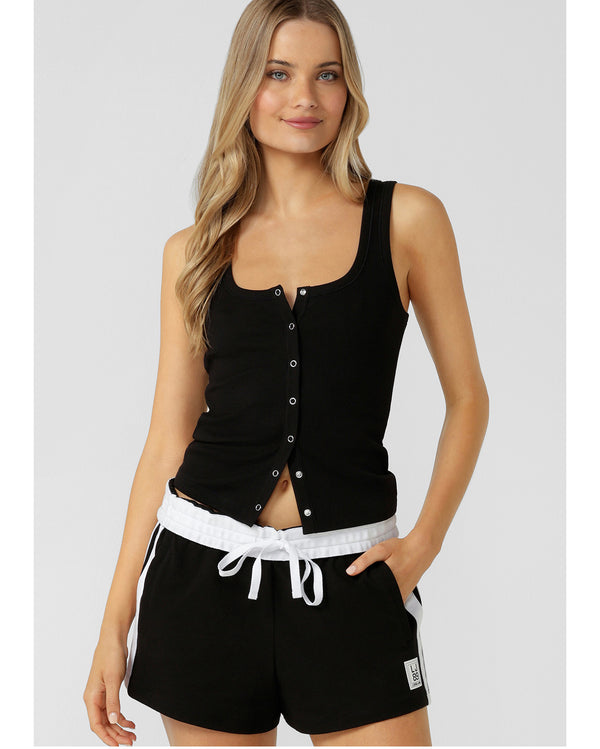 lorna-jane-retro-snap-tank-black