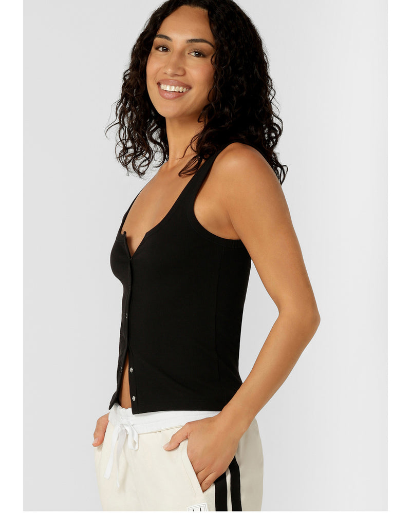 lorna-jane-retro-snap-tank-black