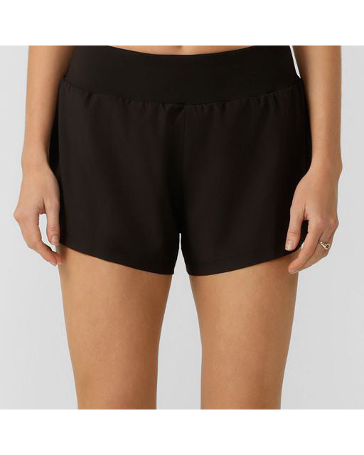 lorna-jane-stretch-and-stride-shorts-black-front