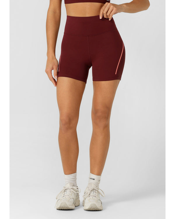 lorna-jane-train-hard-12cm-bike-short-dark-ruby