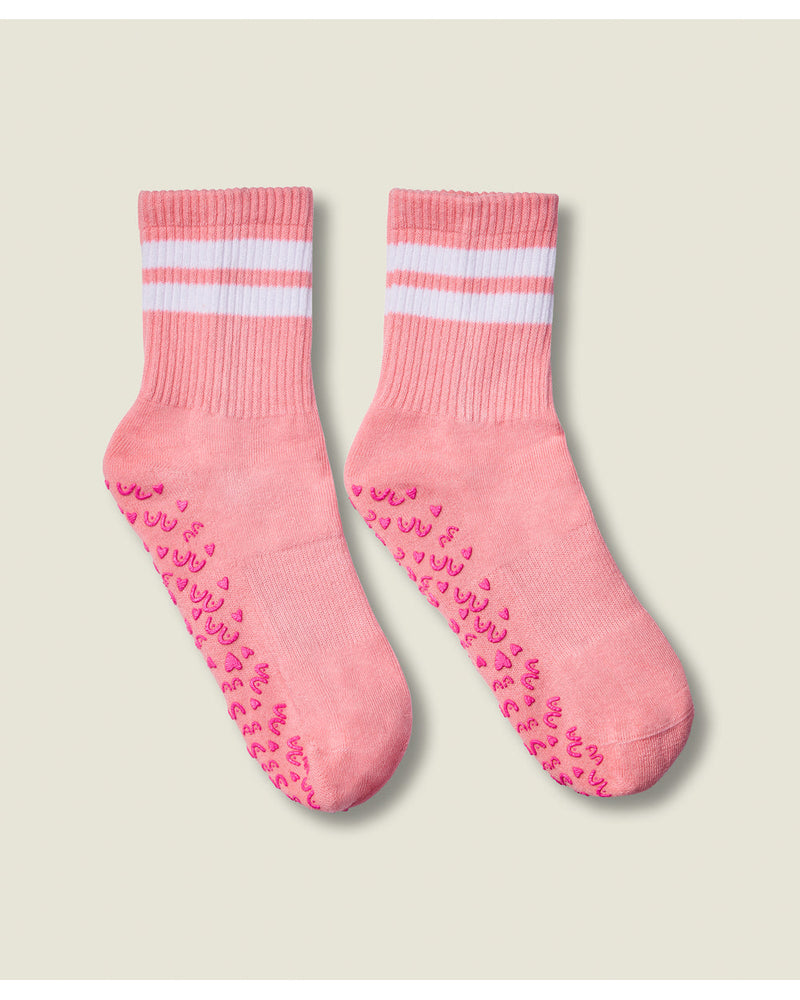 move-active-crew-grip-socks-rose-stripe