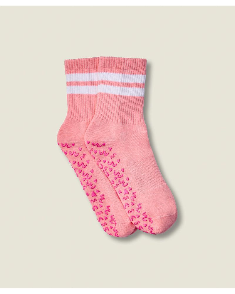 move-active-crew-grip-socks-rose-stripe