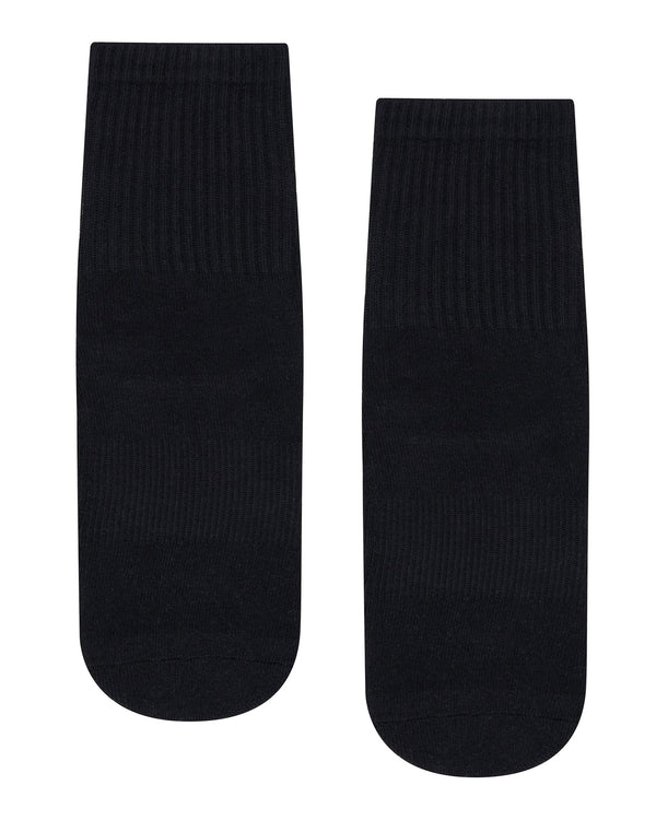 move-active-crew-non-slip-grip-socks-black