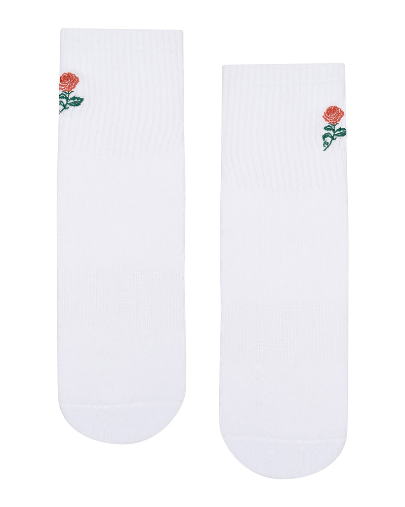 move-active-crew-non-slip-grip-socks-vintage-rose-white