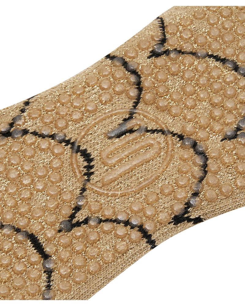 move-active-low-rise-grip-socks-scallop-gold