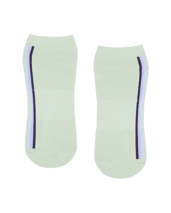 move-active-low-rise-grip-socks-stelar-stripe-mint