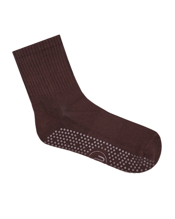 move-active-non-slip-crew-socks-espresso-