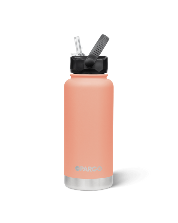 pargo-950ml-insulated-bottle-with-straw-lid-coral-pink