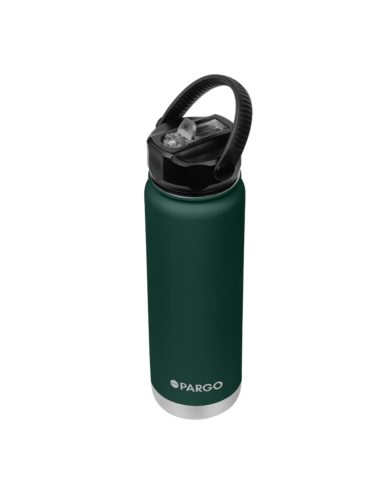 project-pago-750ml-insulated-bottle-with-straw-lid-forest-green-