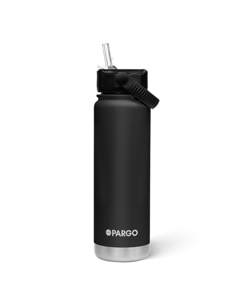 project-pargo-750ml-insulated-bottle-with-straw-lid-midnight-black