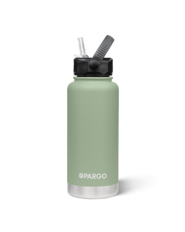 project-pargo-950ml-insulated-bottle-with-straw-lid-eucalypt-green