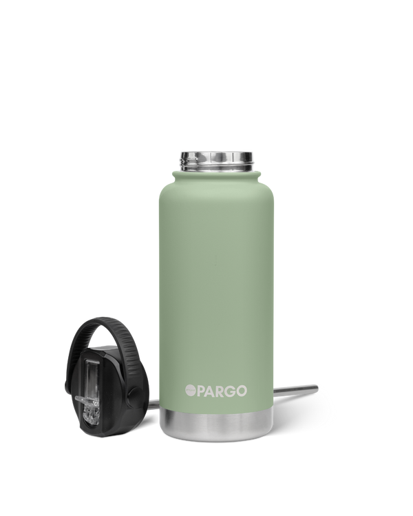 project-pargo-950ml-insulated-bottle-with-straw-lid-eucalypt-green