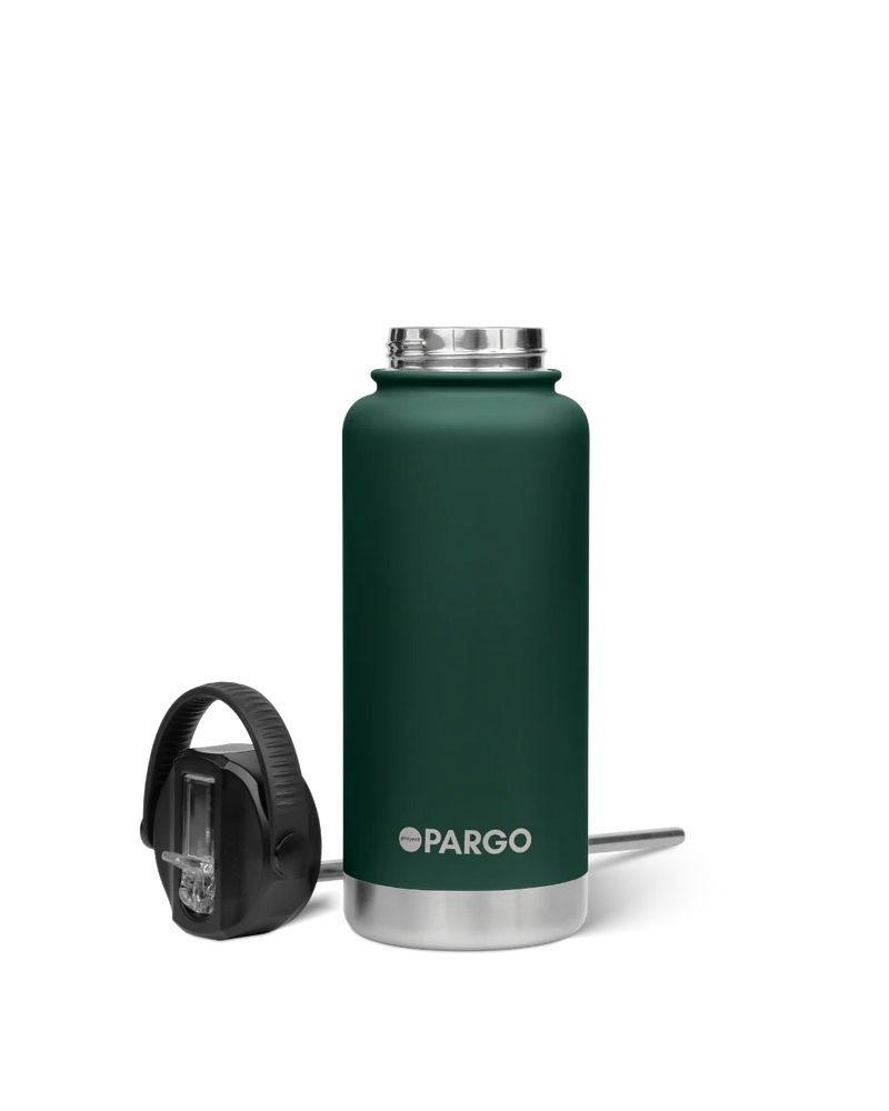 project-pargo-950ml-insulated-bottle-with-straw-lid-forest-green