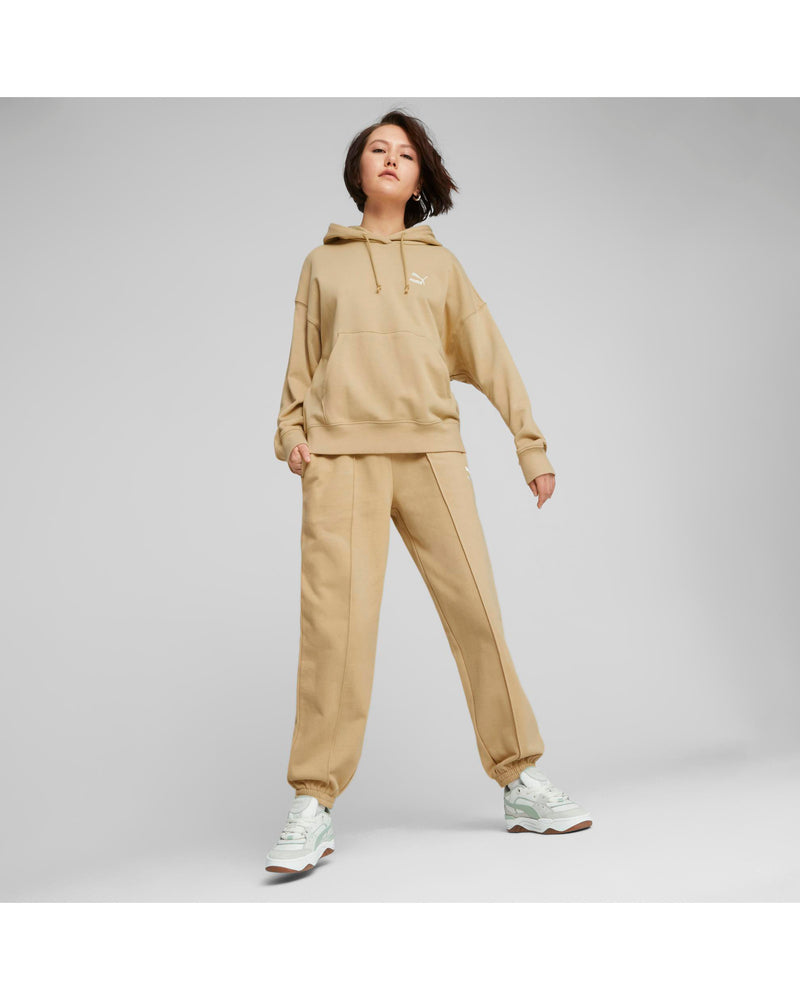 puma-classics-oversized-hoodie-TR-sand-dune-front-view