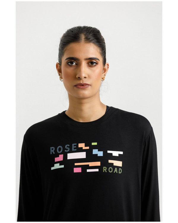 rose-road-topher-long-sleeve-top-black-with-meta-block-chaos-front
