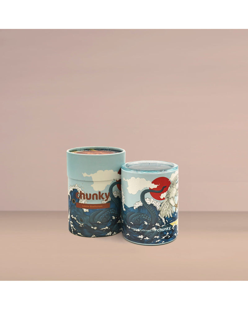 Chunky-Coffe-Cup-Blue-Wave-front-view
