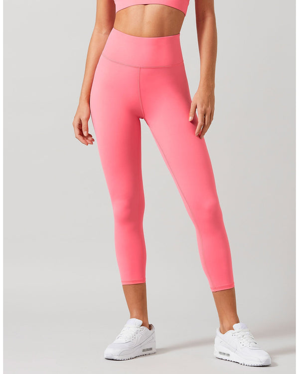 discount with coupon Lululemon Align High Rise Crop Leggings Guava Pink Nwt  8