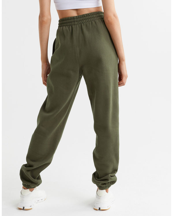 Lilybod-Lucy-Oversized-Fleece-Track-Pant-Olivine-back-view