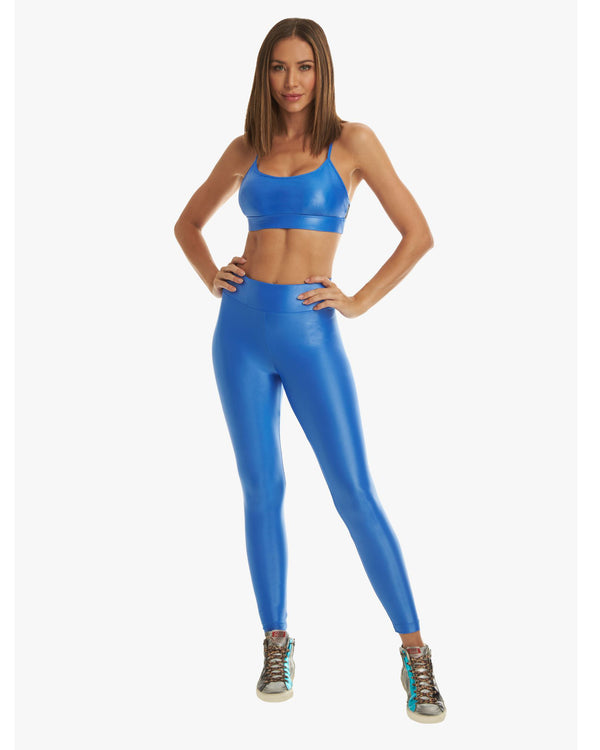 Front View of Model Wearing Lustrous Legging