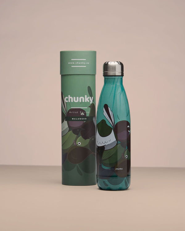 Chunky Insulated Drink Bottle - Birds of NZ