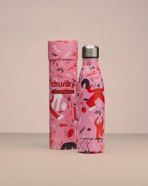 Chunky Insulated Drink Bottle - Funky Town