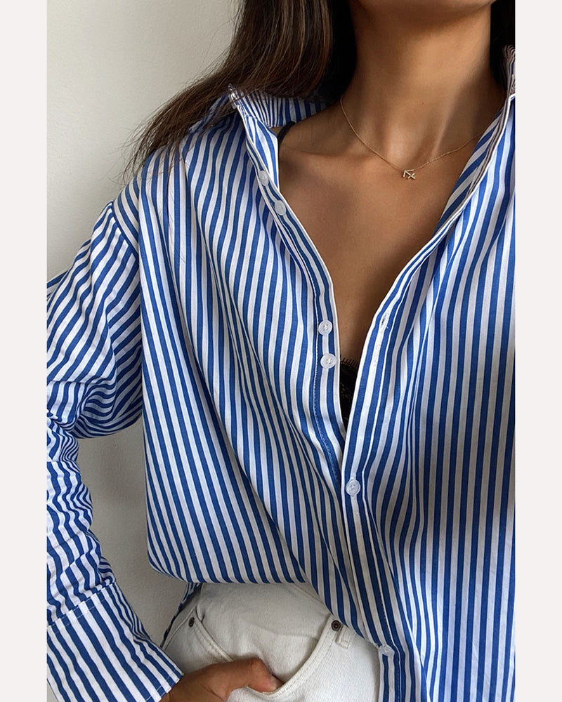 alexandra-austin-shirt-blue-stripe-front-view