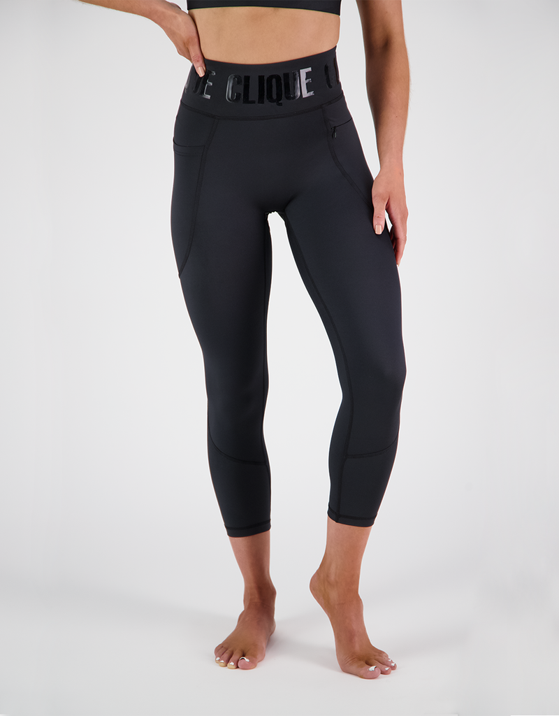Clique Zone 7/8 Compression Tights - Stealth – Fearless Wanaka