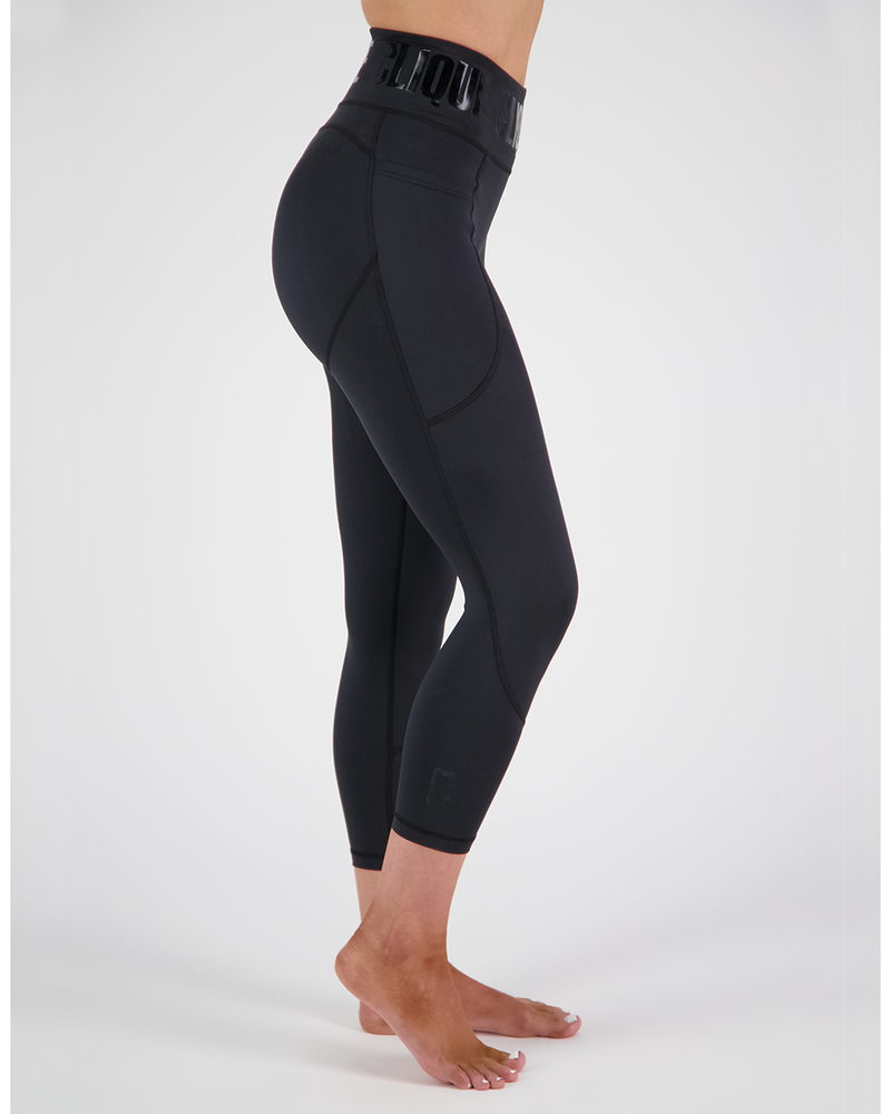 Clique Zone 7/8 Compression Tights - Stealth – Fearless Wanaka