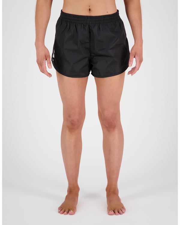 clique-zone-running-shorts-black-front-view