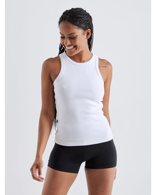 dharma-bums-racer-back-rib-tank-white-front-view