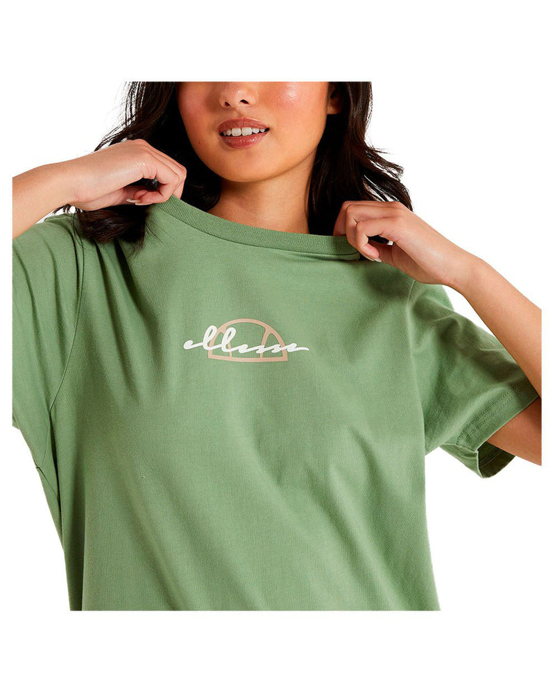 ellesse-orenzo-oversized-short-sleeve-t-shirt-green-close-up