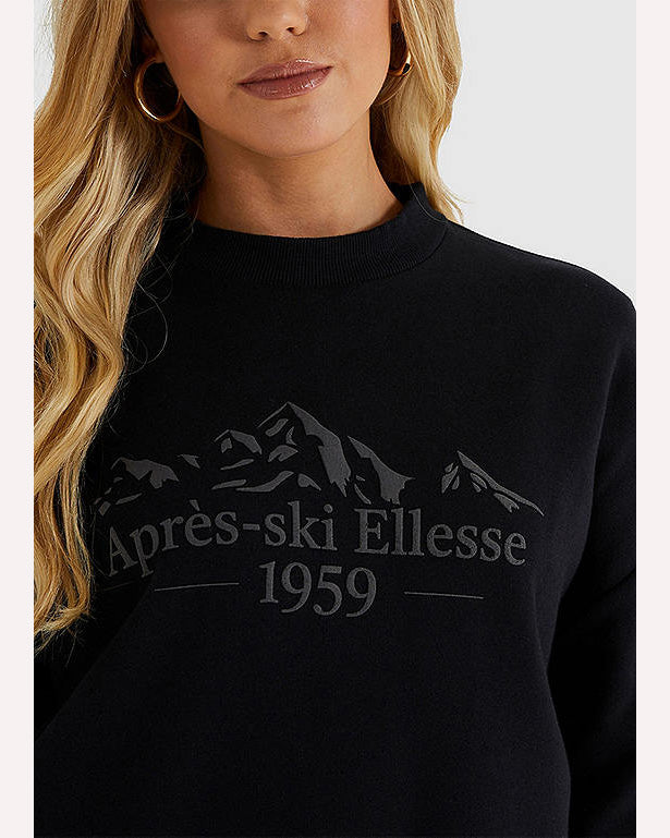 ellesse-spatzle-sweatshirt-black-front-close-up