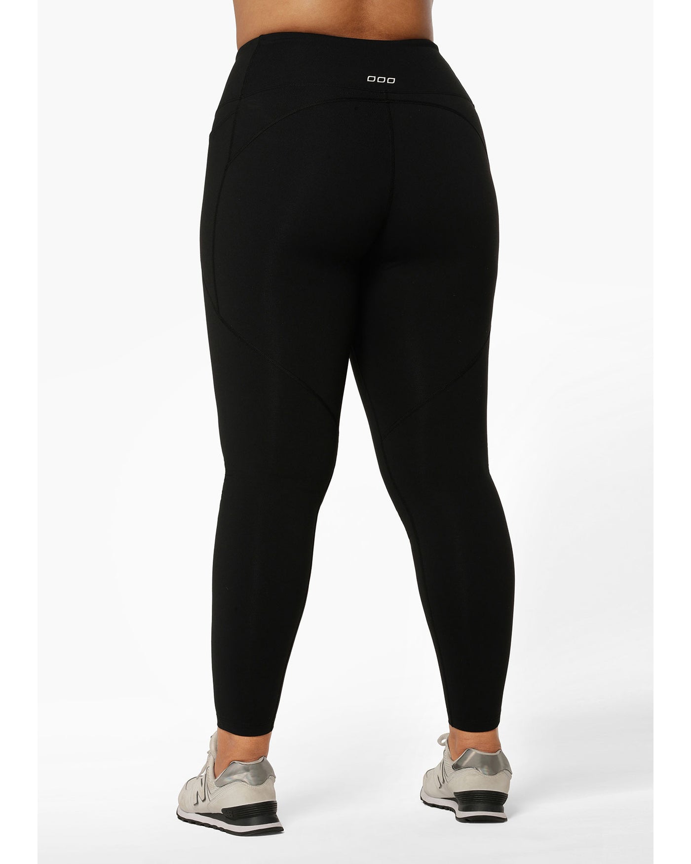 Lorna Jane Amy Phone Pocket Full Length Thermal Legging Black Fearless Wanaka