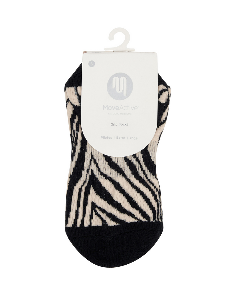 move-active-classic-low-rise-grip-socks-monochrome-zebra