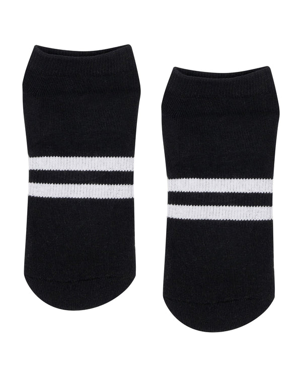 move-active-low-rise-grip-socks-sporty-black-stripe-